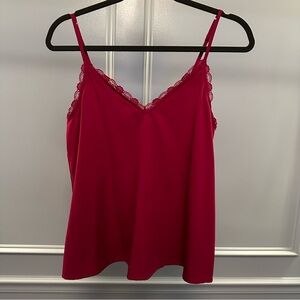 Abercrombie & Fitch lace trimmed tank